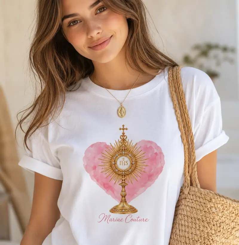 Camiseta Eucaristia Love da Mariae