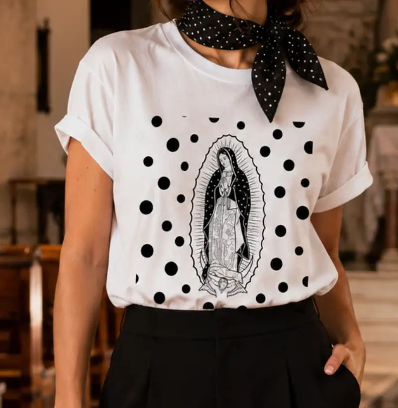 Camiseta Guadalupe Poá